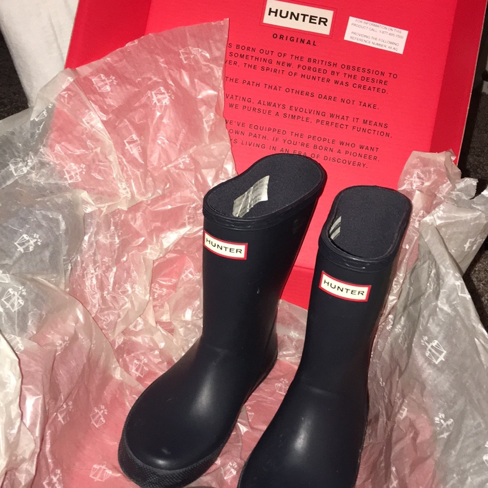 Hunter rain boots